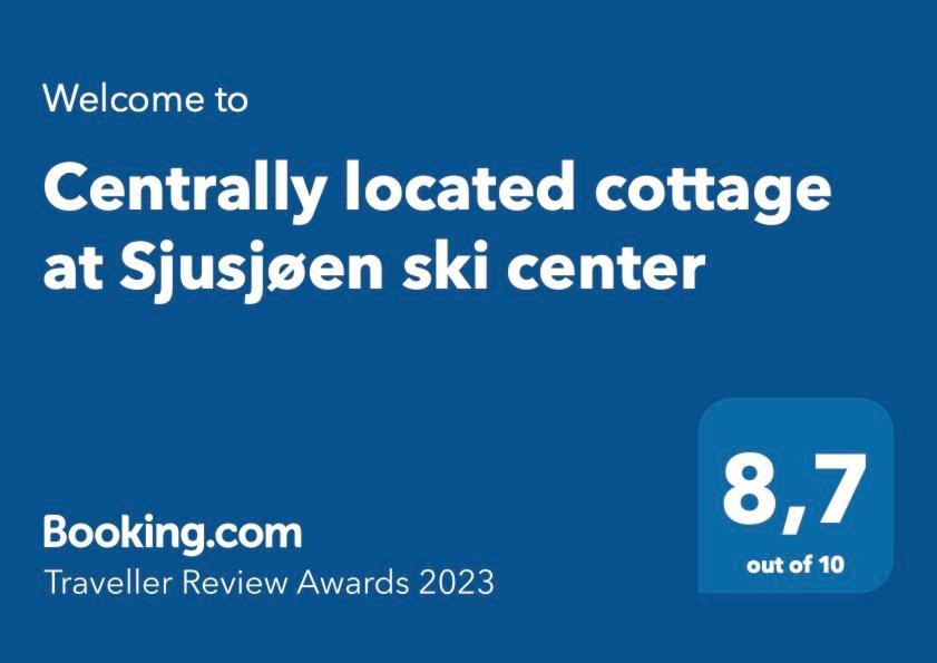 Centrally Located Cottage At Sjusjoen Ski Center Exterior foto